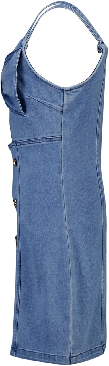 Twin-set Twinset Kinder Meisjes Jurk In Jeans Blauw