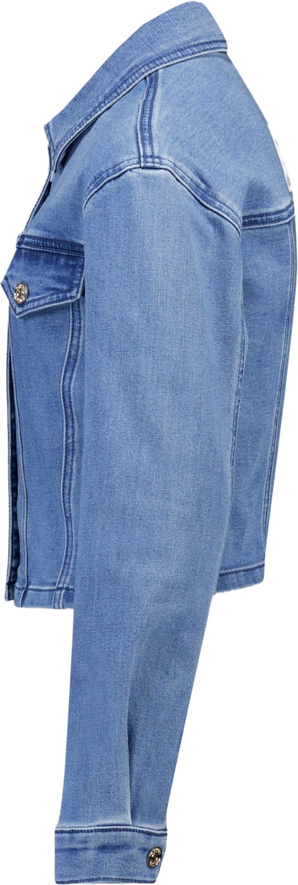 Twin-set Twinset Kinder Meisjes Spijkerjassen In Jeans Blauw