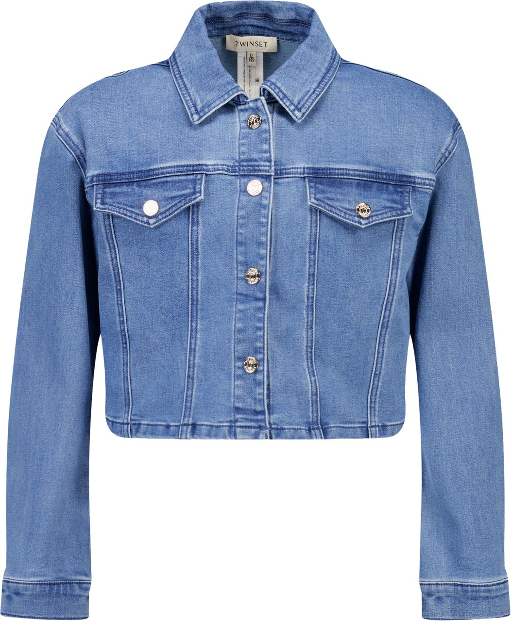 Twin-set Twinset Kinder Meisjes Spijkerjassen In Jeans Blauw