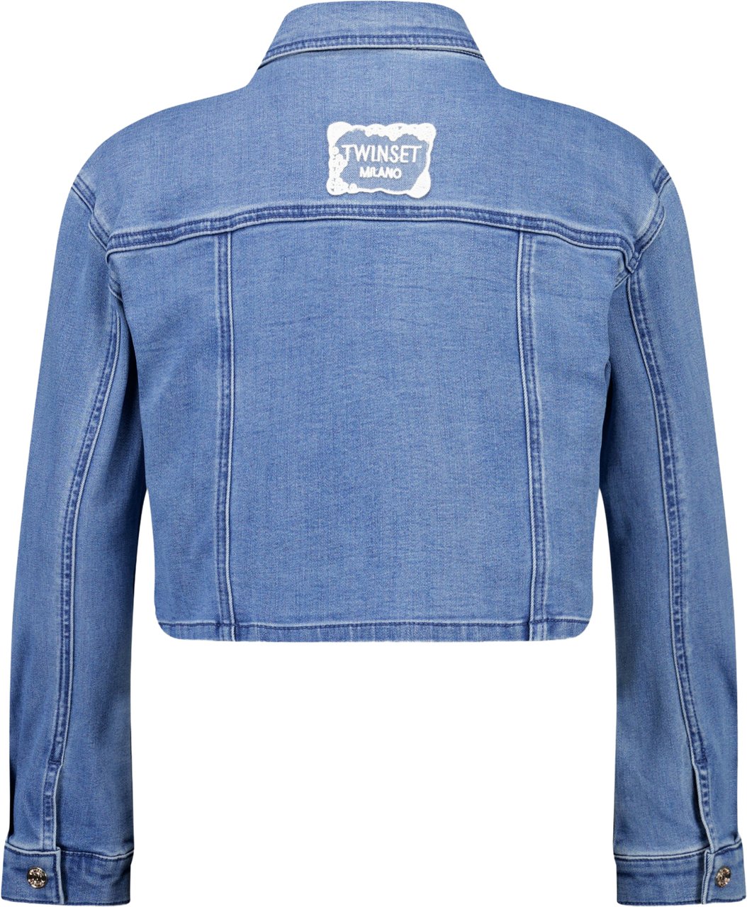 Twin-set Twinset Kinder Meisjes Spijkerjassen In Jeans Blauw