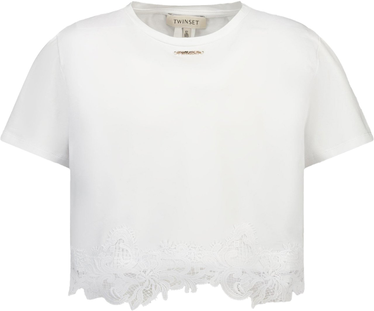 Twin-set Twinset Kinder Meisjes T-Shirt In Wit Wit