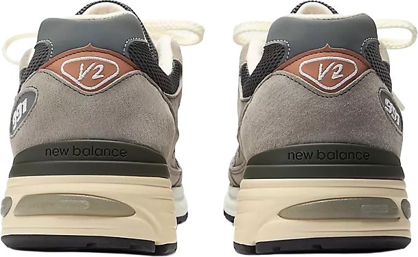 New Balance New Balance 991v2 MiUK Elephant Skin Wit