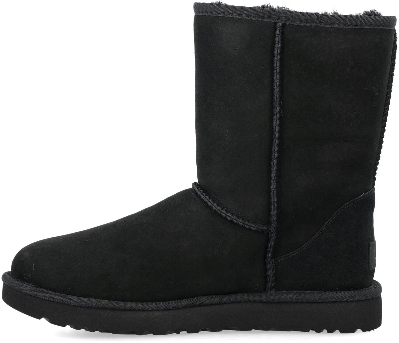 UGG W Classic Short Ii Nero Zwart
