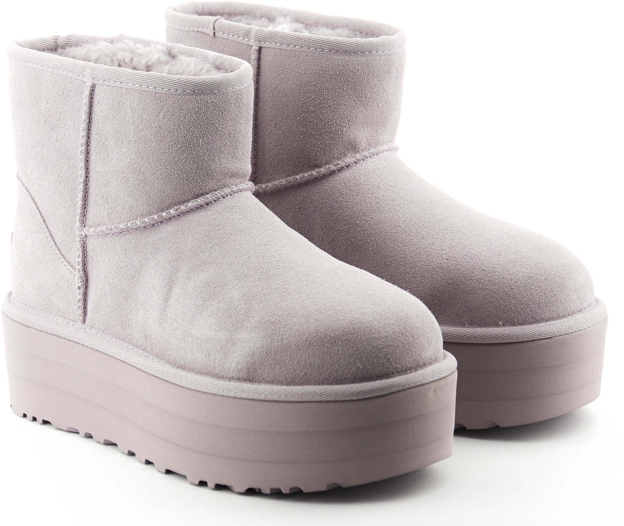 UGG Classic Mini Platform Pale Smoke Paars