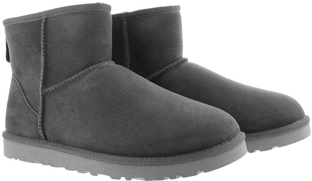 UGG Heren Classic Mini Dark Grey Grijs