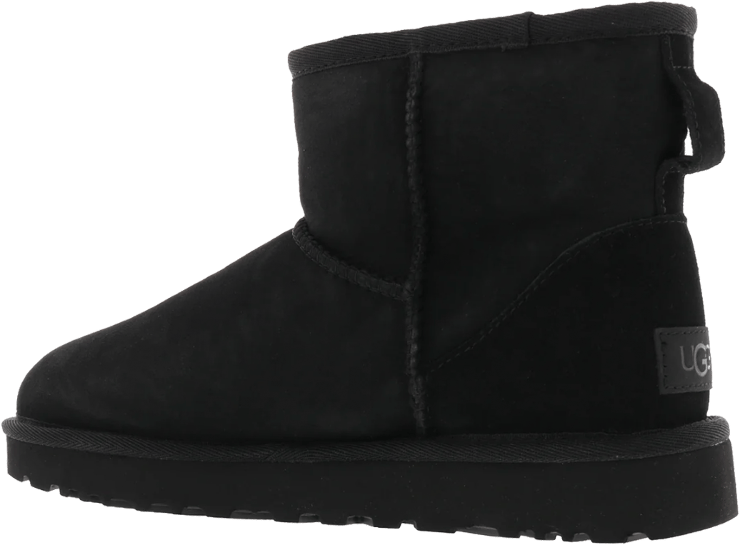 UGG Dames Classic Mini II Zwart Zwart