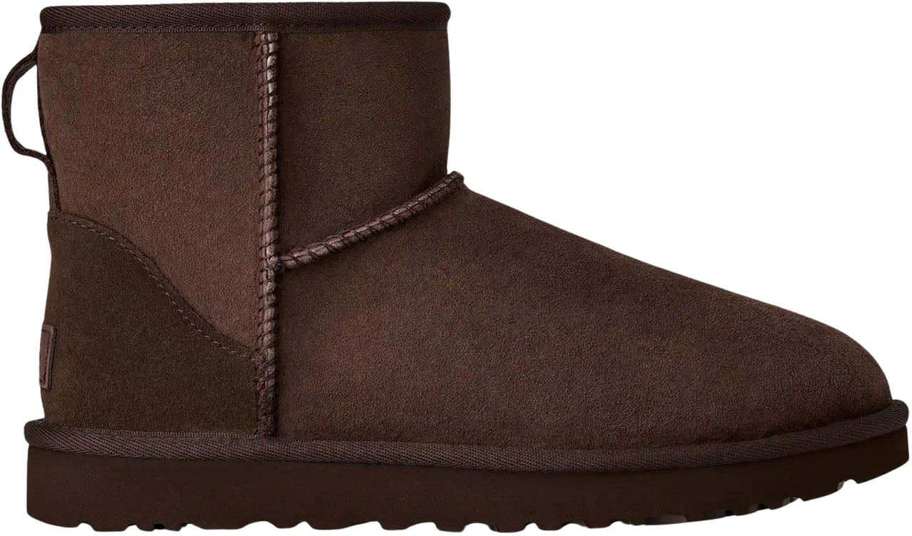 UGG Ugg W Classic Mini Ii Enkellaarzen Donkerbruin 1016222 Bruin