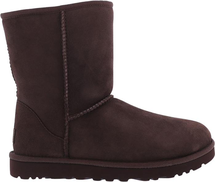 UGG Dames Classic Short Ii Burnt Cedar Bruin