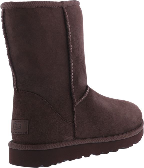 UGG Dames Classic Short Ii Burnt Cedar Bruin