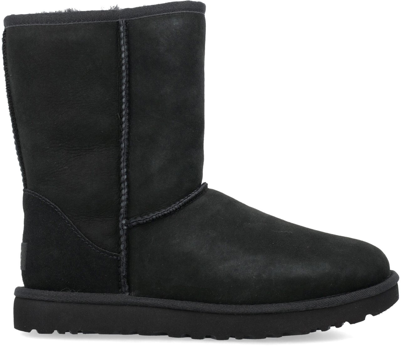 UGG W Classic Short Ii Nero Zwart