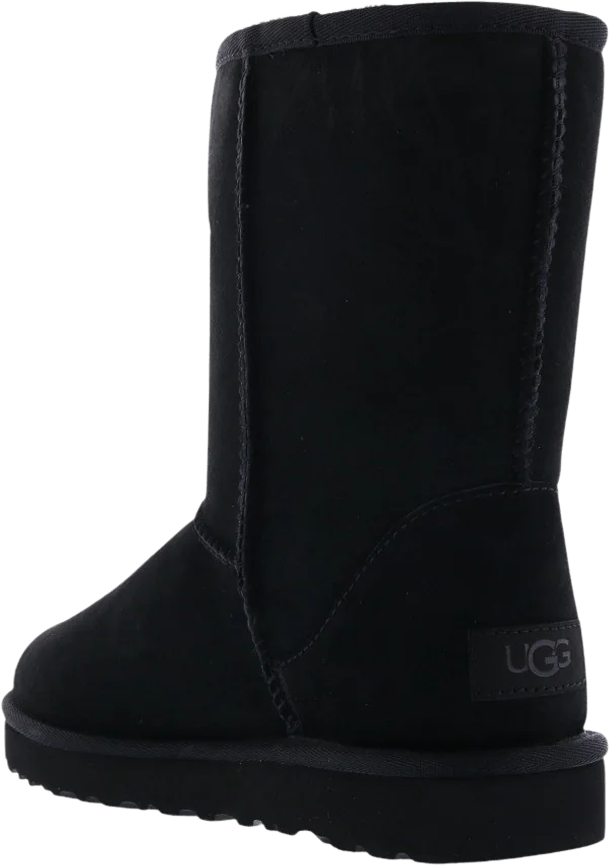 UGG Dames Classic Short II Zwart Zwart