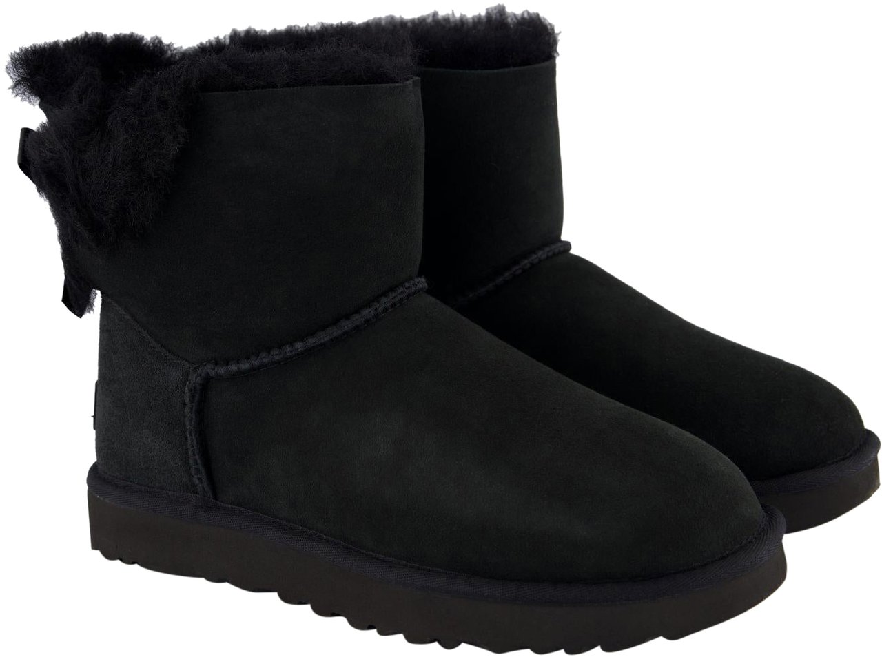 UGG Dames W Mini Bailey Bow II Zwart