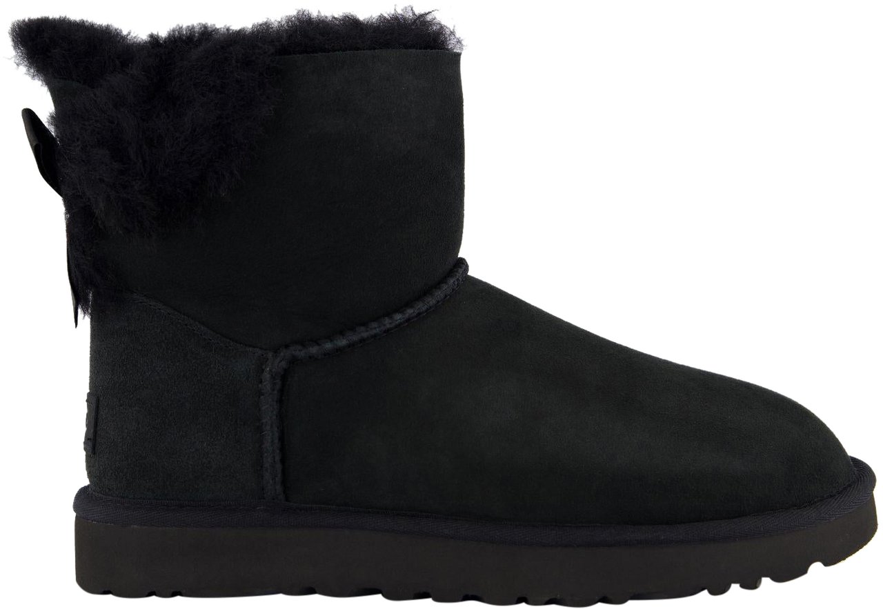UGG Dames W Mini Bailey Bow II Zwart
