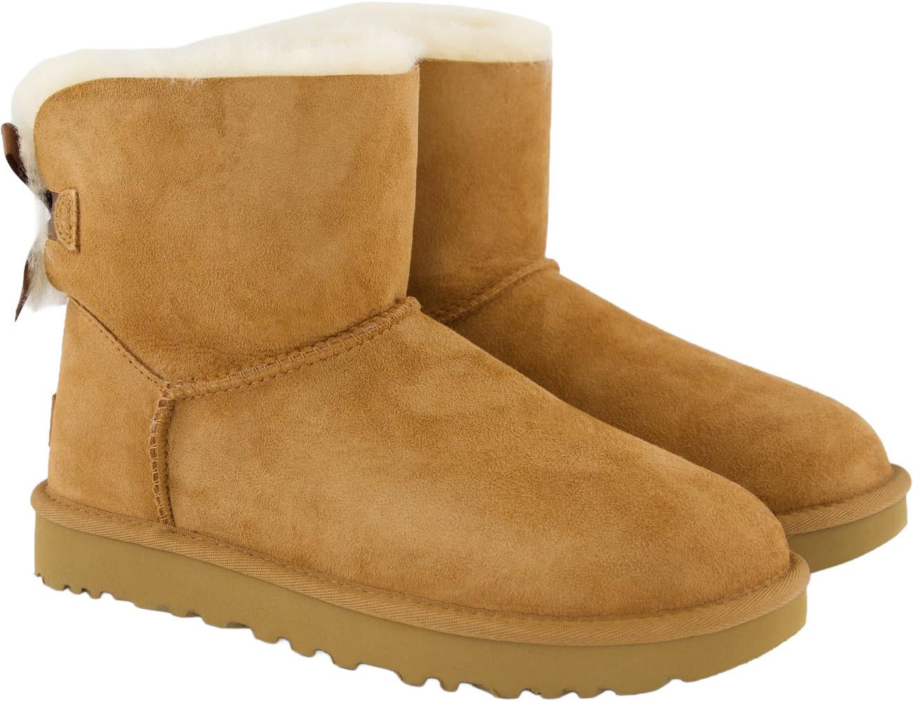 UGG Dames Mini Bailey Bow II Chestnut Beige