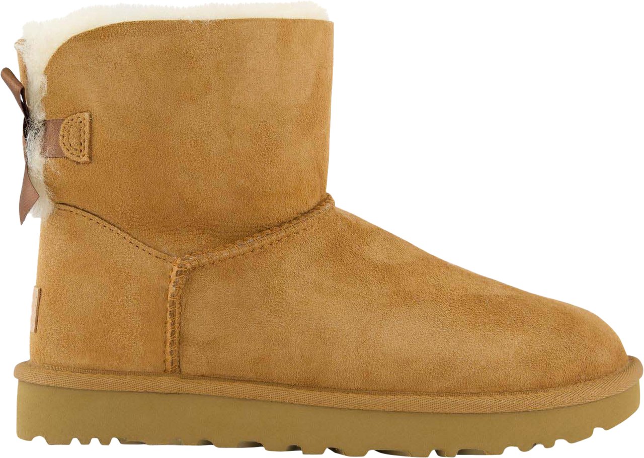 UGG Dames Mini Bailey Bow II Chestnut Beige