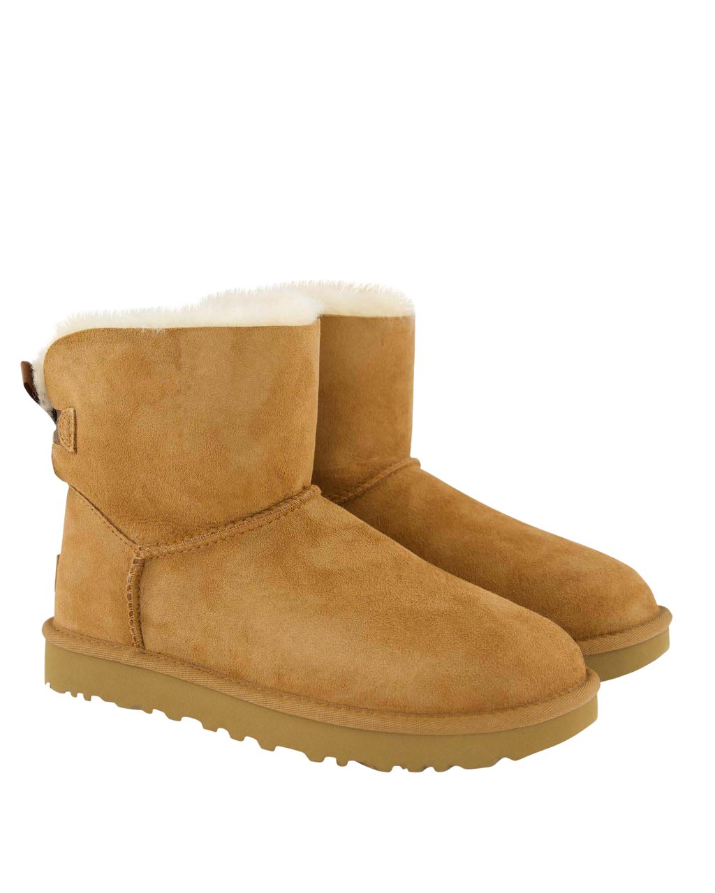 UGG Dames Mini Bailey Bow II Chestnut Beige
