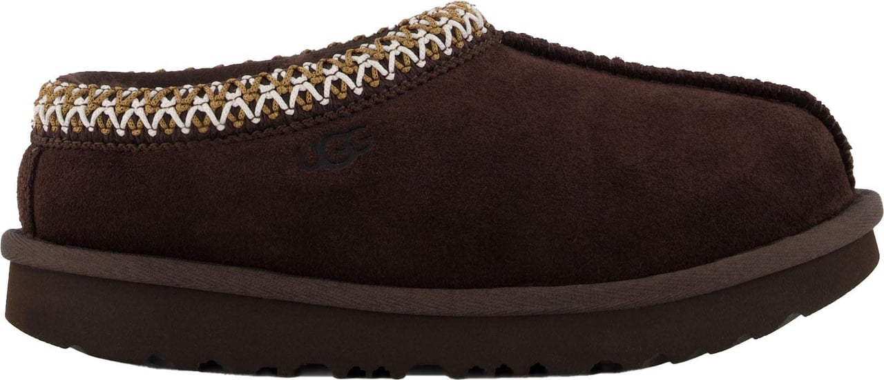 UGG UGG Tasman Unisex Sloffen In Donker Bruin Bruin