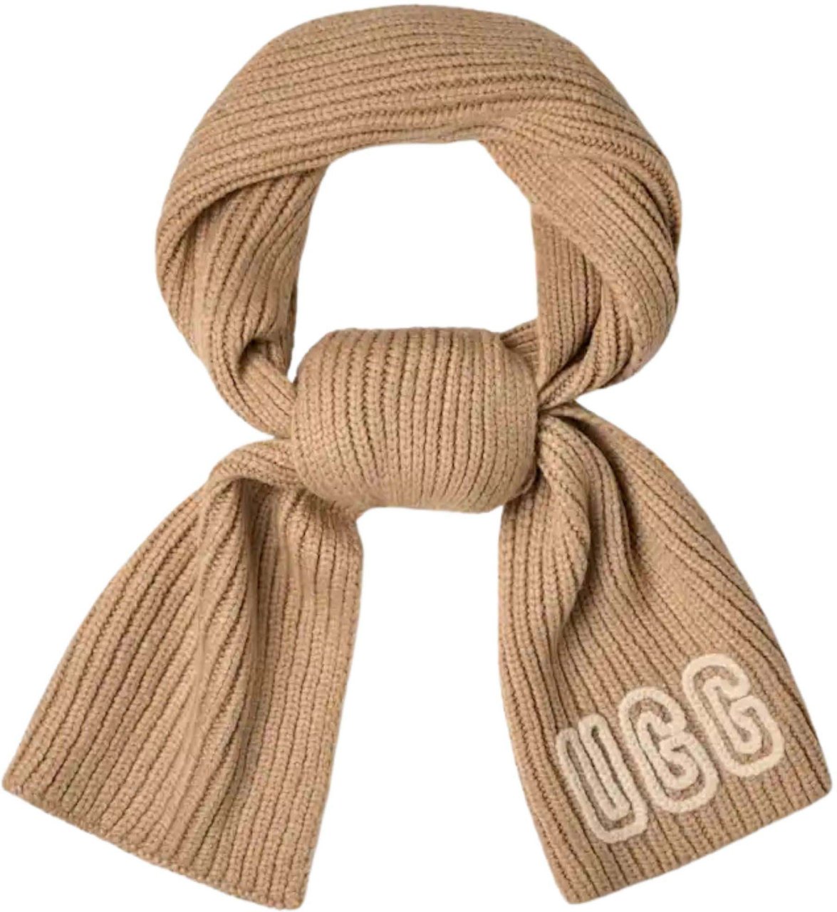 UGG Ugg Chunky Crafted Rib Scarf Sjaals Beige 102787 Beige