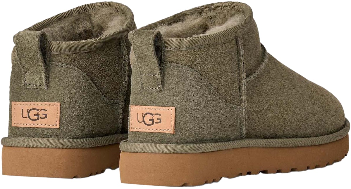 UGG Dames Classic Ultra Mini Moss Green Groen