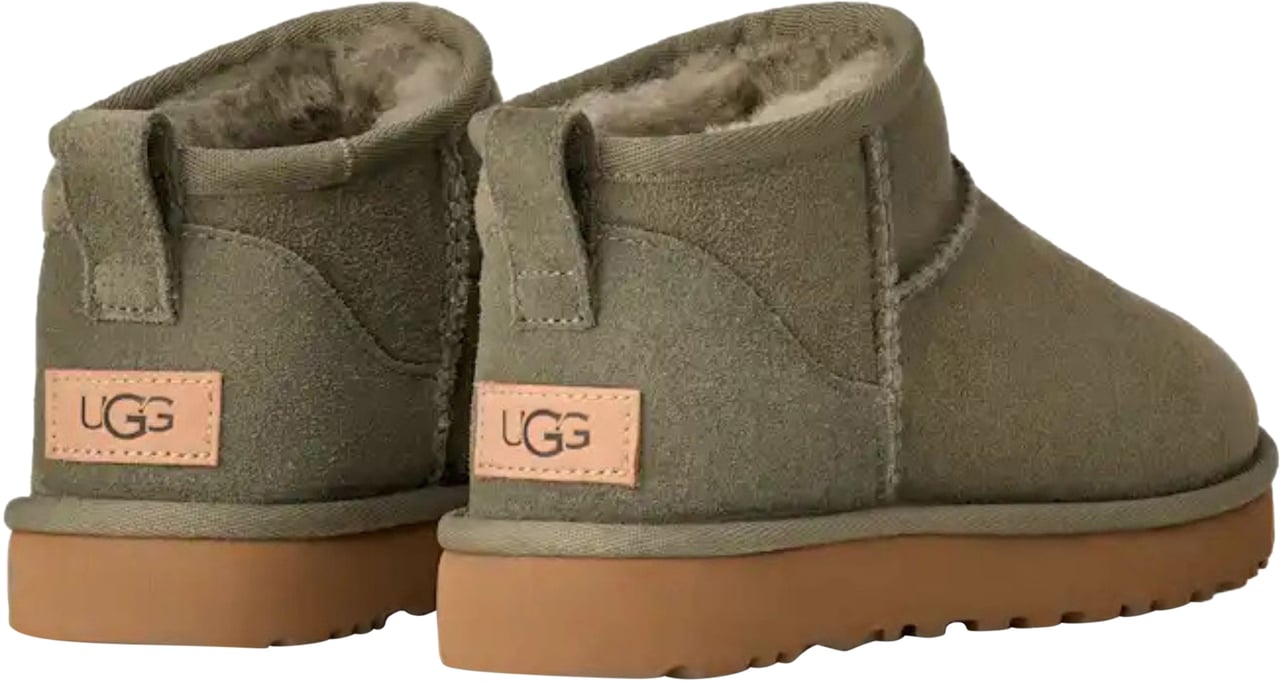 UGG Ugg Classic Ultra Mini Boots Donkergroen 1116109 Groen