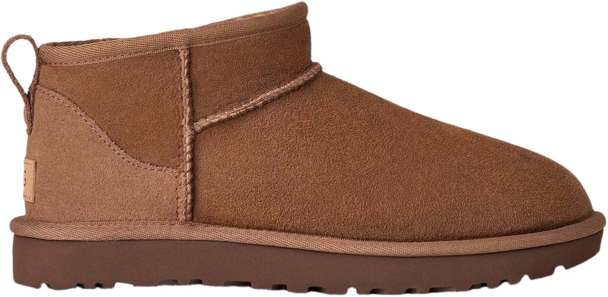 UGG Dames Classic Ultra Mini Rocky Oak Beige