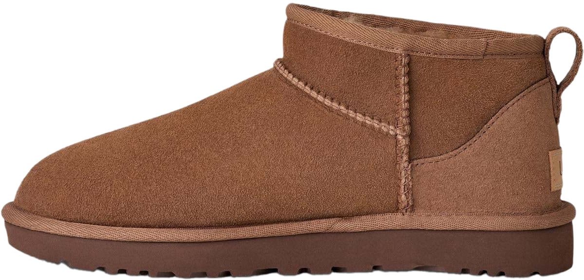 UGG Dames Classic Ultra Mini Rocky Oak Beige