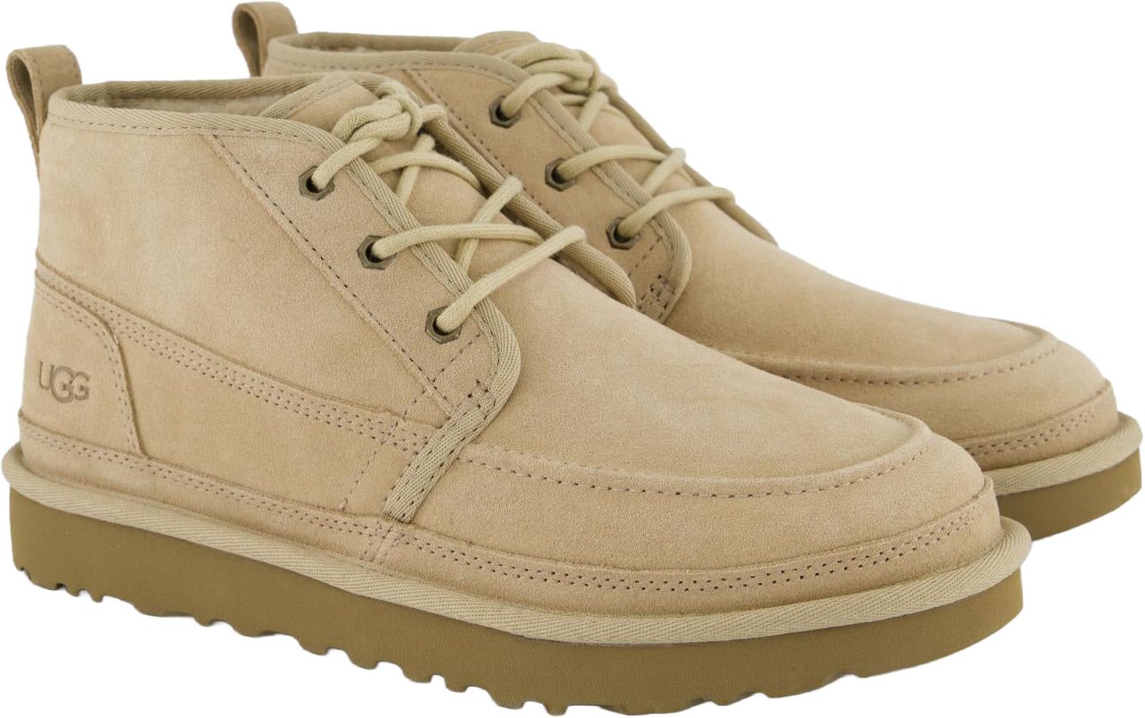 UGG Dames Neumel Moc Mustard Seed enkellaarsjes Beige
