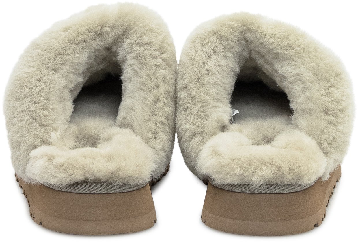 UGG UGG Pantofole W Disquette in Shearling Grigio Groen