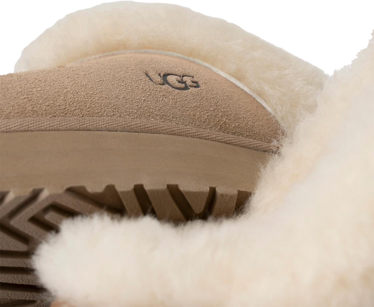 UGG Dames W Disquette Beige