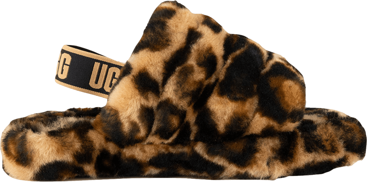 UGG UGG Kinder Meisjes Sloffen Panter Dierenprint