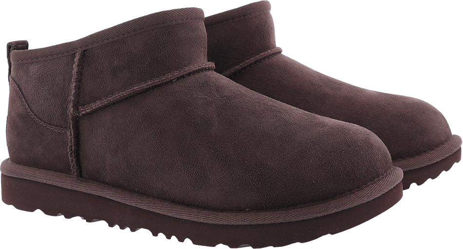 UGG Kids Classic Ultra Mini Burnt Cedar Bruin