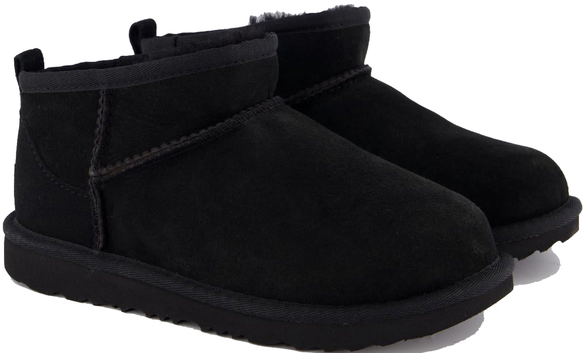 UGG Kids Classic Ultra Mini Zwart Zwart