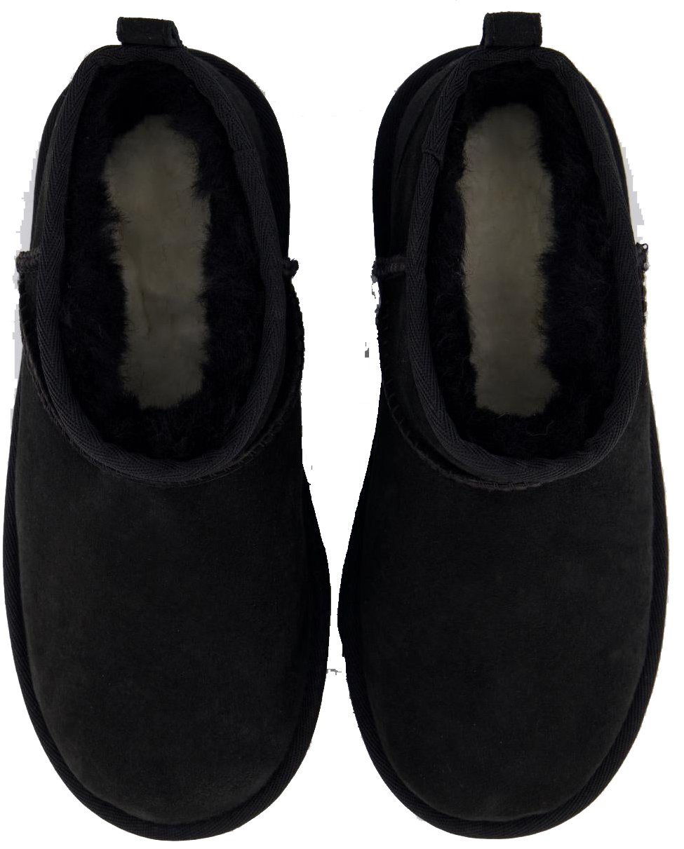 UGG Kids Classic Ultra Mini Zwart Zwart
