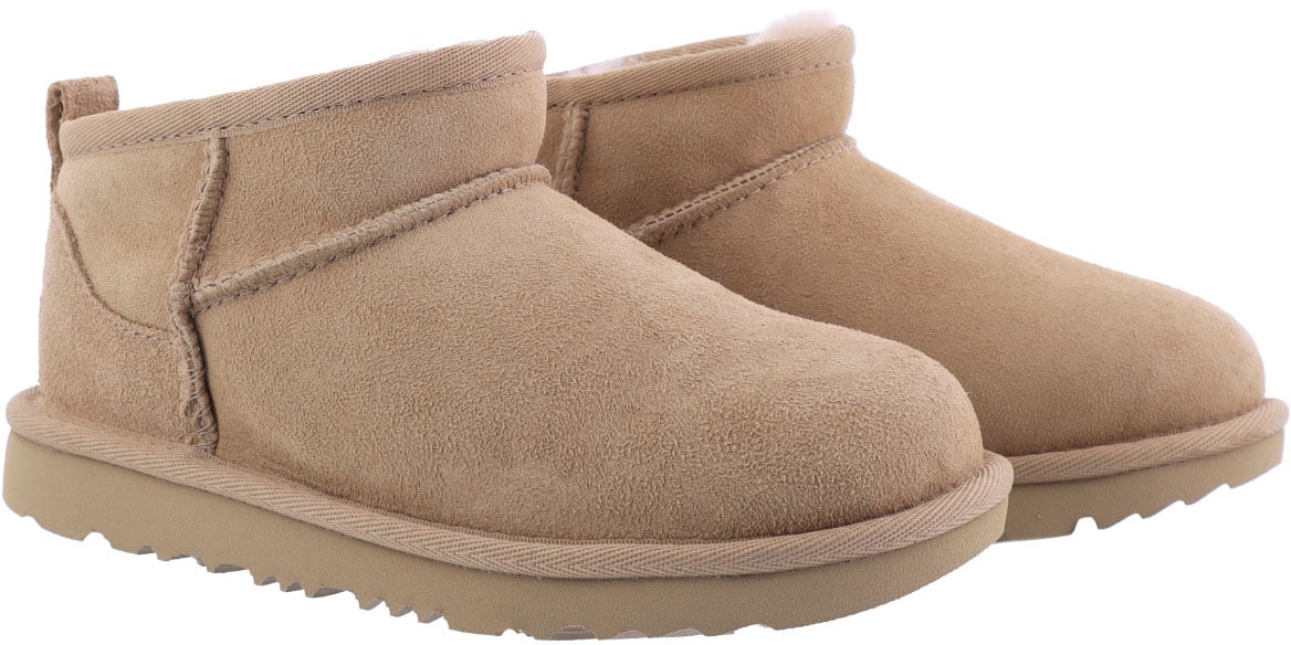 UGG Kids Classic Ultra Mini Driftwood Beige