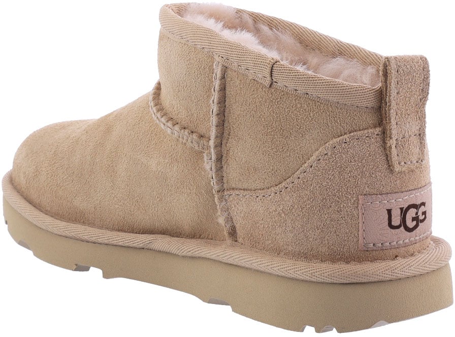 UGG Kids Classic Ultra Mini Driftwood Beige