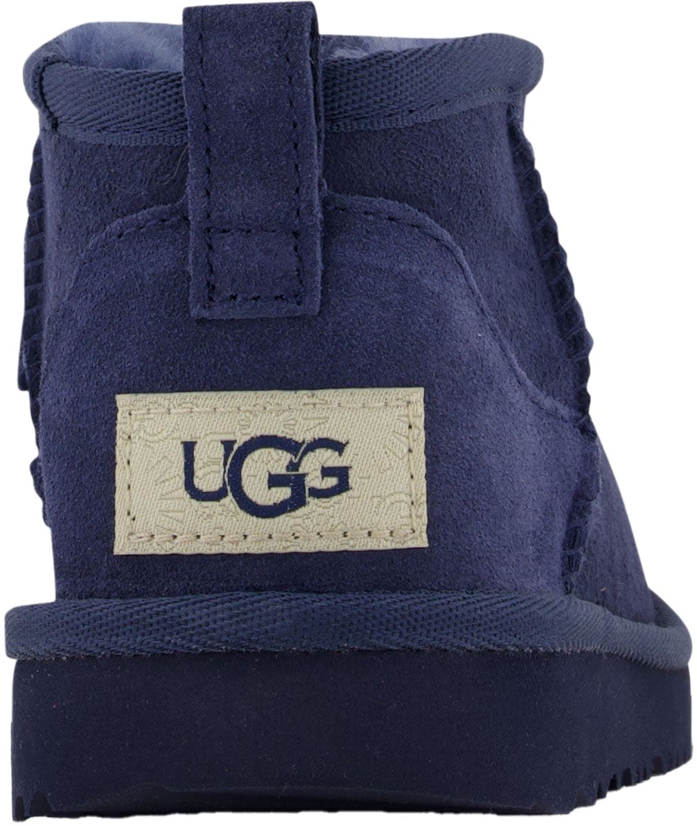 UGG UGG Ultra Mini Unisex Laarzen In Navy Blauw