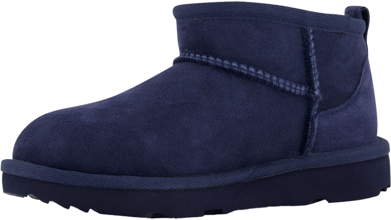 UGG UGG Ultra Mini Unisex Laarzen In Navy Blauw