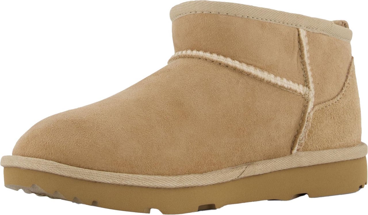 UGG UGG Ultra Mini Unisex Laarzen In Zand Taupe