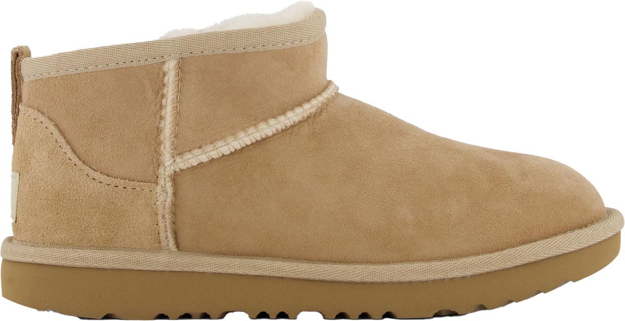 UGG UGG Ultra Mini Unisex Laarzen In Zand Taupe