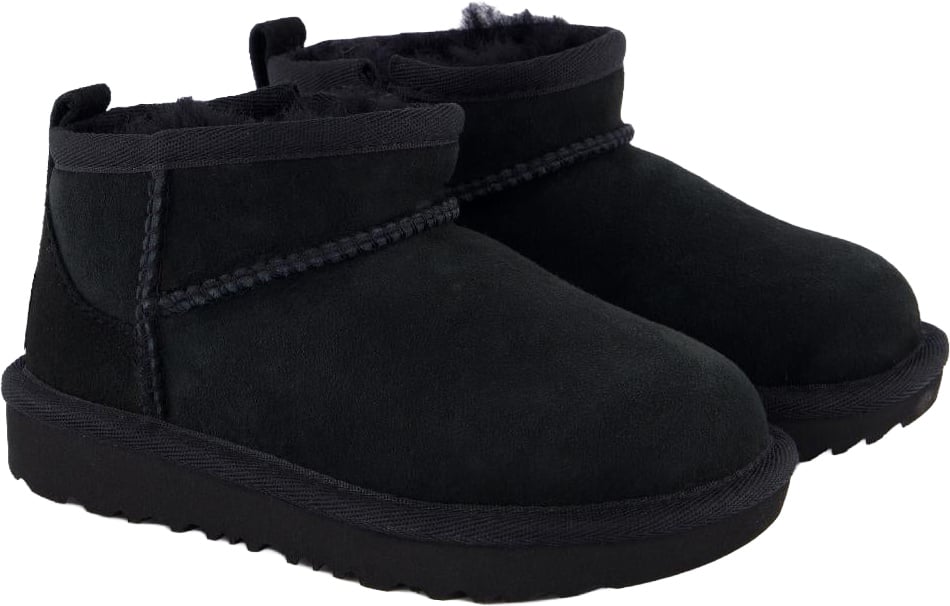UGG Kids Classic Ultra Mini Zwart Zwart