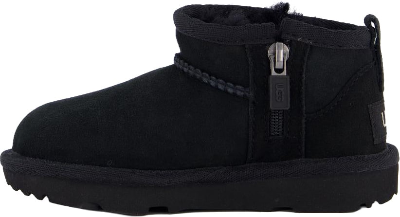 UGG Kids Classic Ultra Mini Zwart Zwart