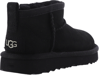 UGG Kids Classic Ultra Mini Zwart Zwart