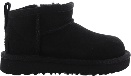UGG Kids Classic Ultra Mini Zwart Zwart