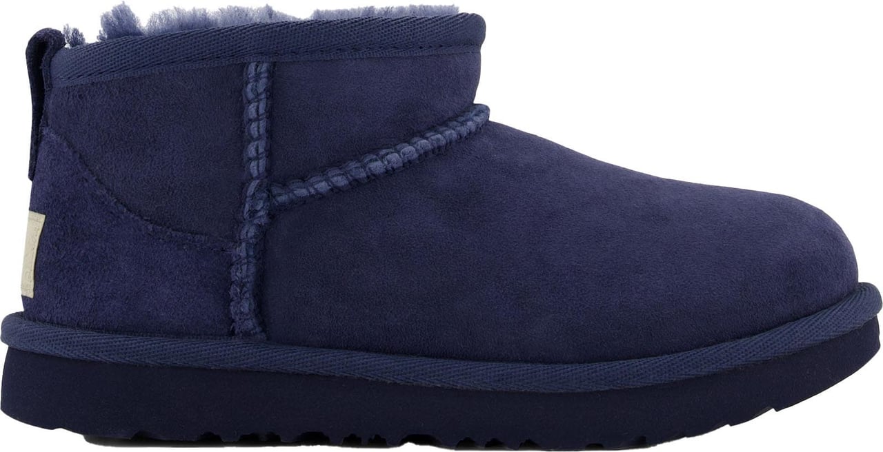 UGG UGG Ultra Mini Unisex Laarzen In Navy Blauw