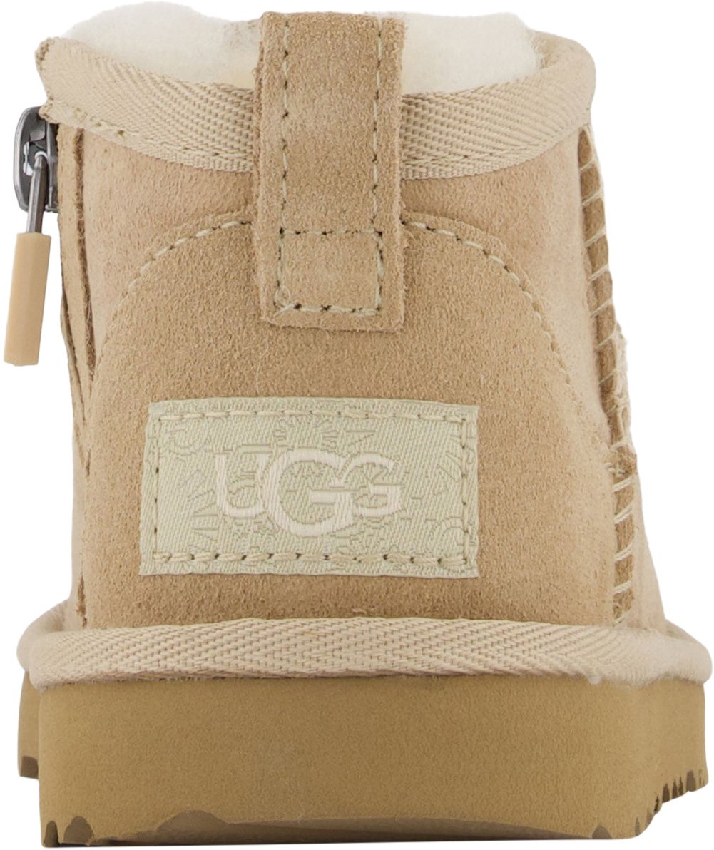 UGG UGG Ultra Mini Unisex Laarzen In Zand Taupe