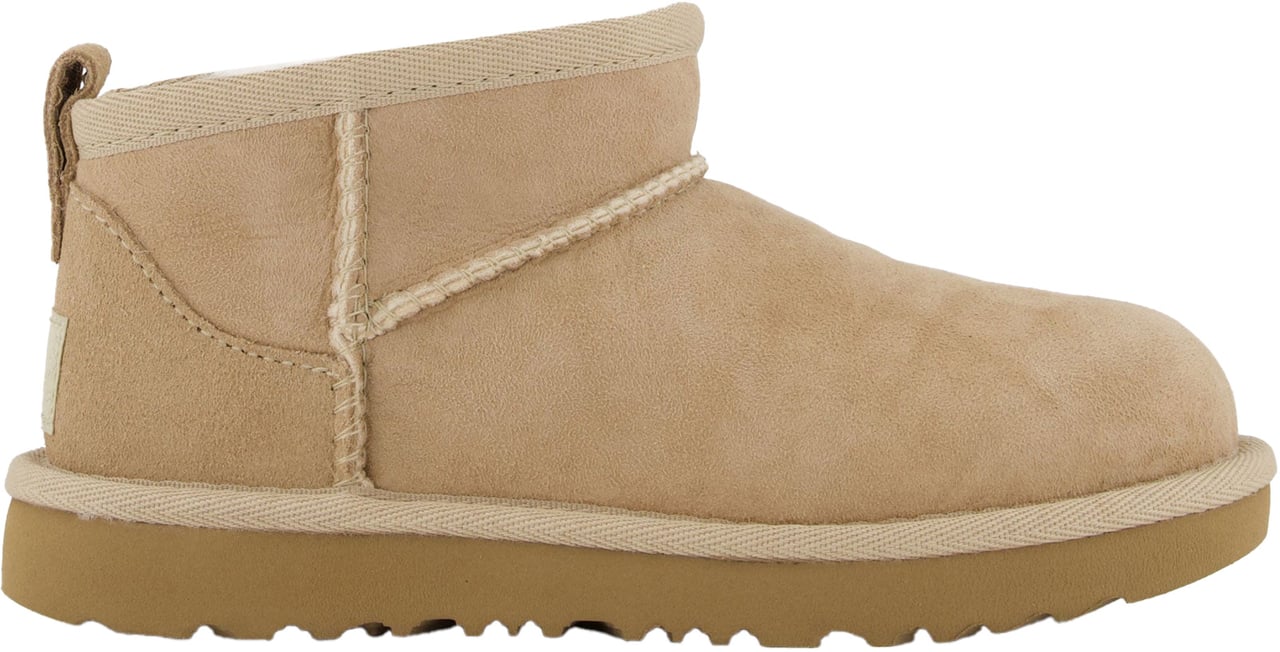 UGG UGG Ultra Mini Unisex Laarzen In Zand Taupe