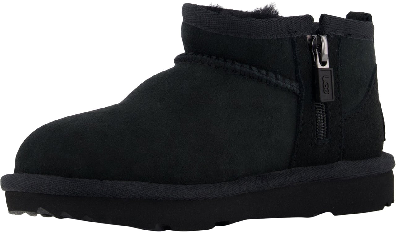 UGG UGG Ultra Mini Unisex Laarzen In Zwart Zwart