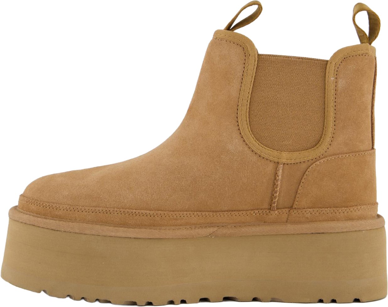UGG Dames NeumelPlatformChelsea Chestnut Beige