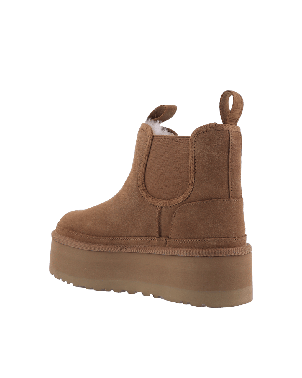 UGG Dames NeumelPlatformChelsea Chestnut Beige