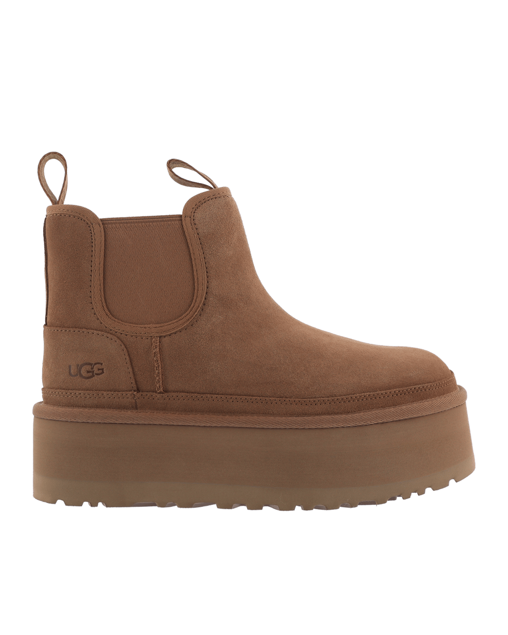 UGG Dames NeumelPlatformChelsea Chestnut Beige